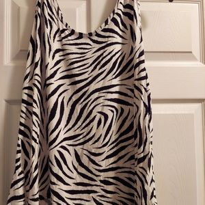 Women's SeaSuns tank XL black & white